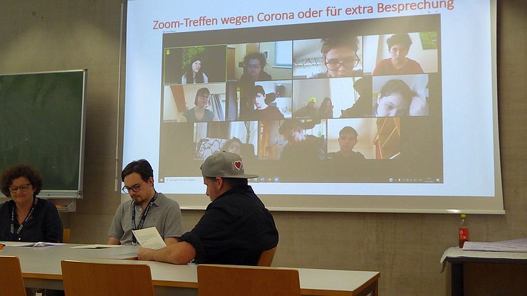 © Land Tirol/Schönwiese Präsentation des Jugendbeirats