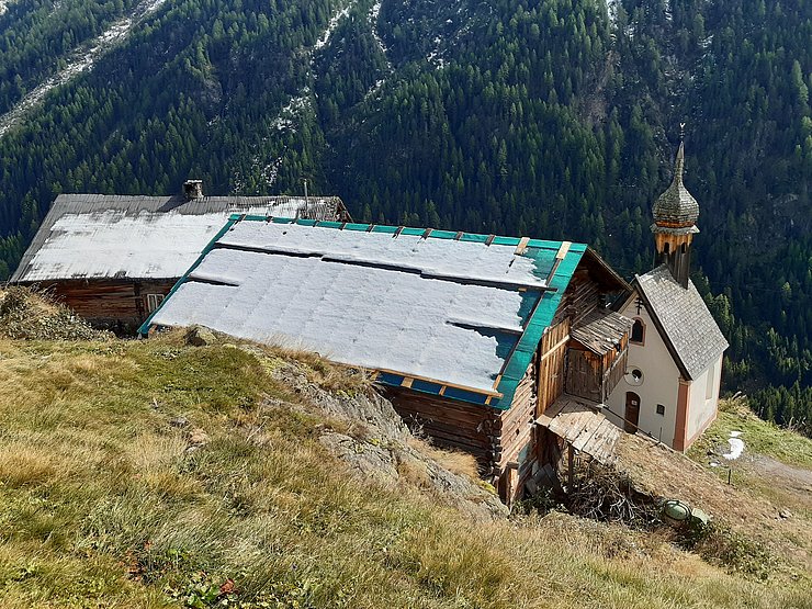 Hofgruppe in Gaislach in Sölden