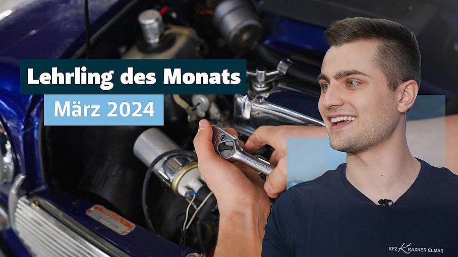 © Land Tirol/Rauch Lehrling des Monats März 2024