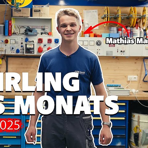 Lehrling des Monats April 2025