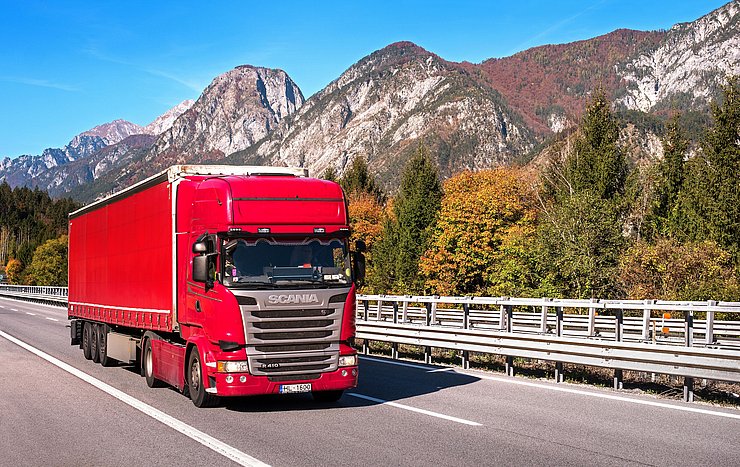 LKW in Tirol 