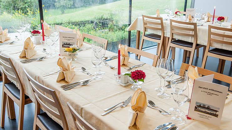 Kulinarisches Angebot