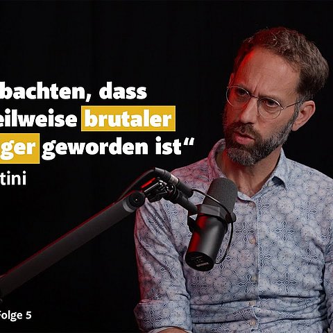 „Wir beobachten, dass Gewalt teilweise brutaler und heftiger geworden ist" - Lukas Trentini