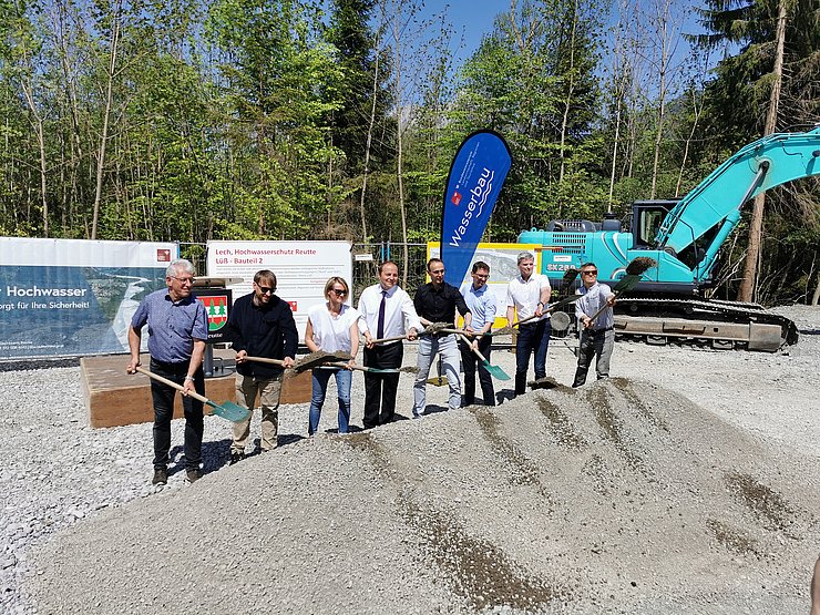 Spatenstich am 12.Mai 2022