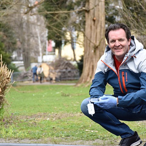 Zumtobel an Teichufer