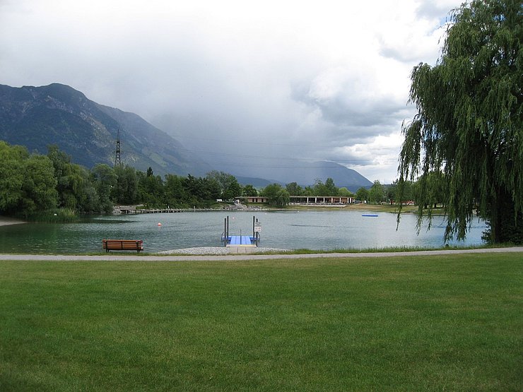 Badegewässer Badesee Rossau, West