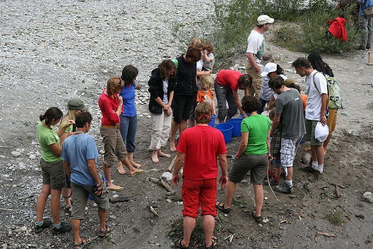 © Land Tirol/Michaeler Umweltbildung im Rahmen des Geotages