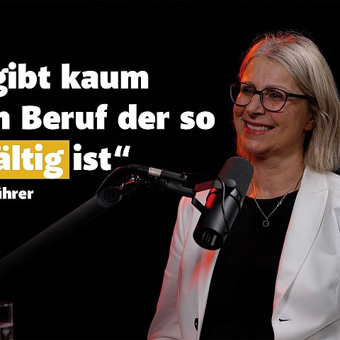Es gibt kaum einen Beruf der so vielfältig ist. Margit Führer