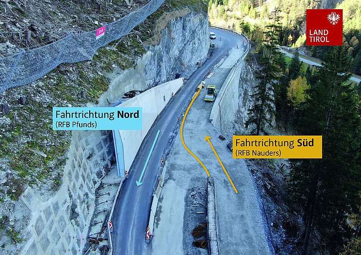 © Land Tirol Übersicht Verkehrsführung