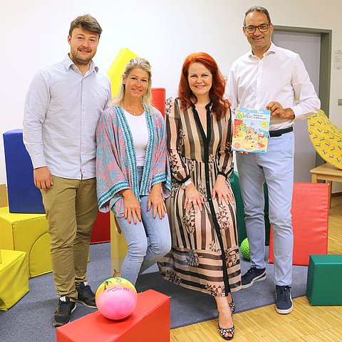 Gruppenfoto im Kindergarten