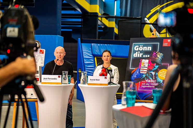 © Land Tirol/Christanell PK mit Kameras