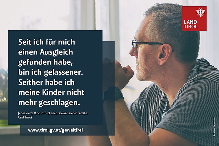 Sujet mit Mann und Schrift