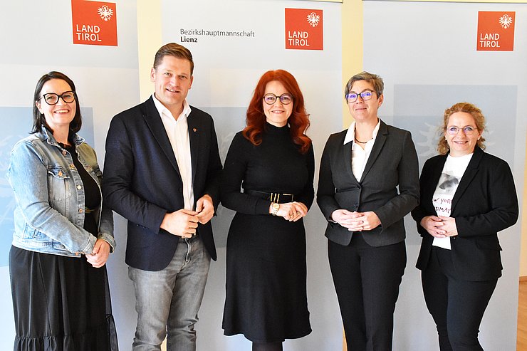 Gruppenfoto der Pressekonferenz