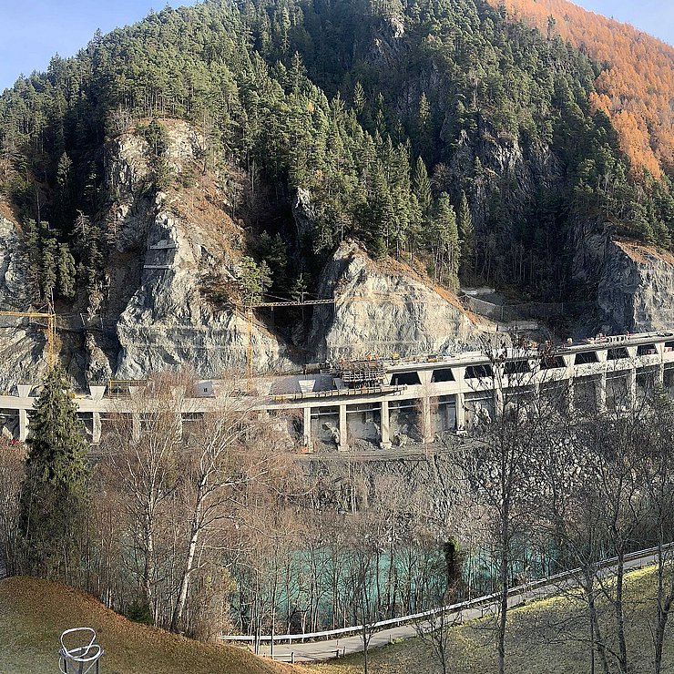 © Land Tirol Die Schlossgalerie zwischen Landeck und Fließ.