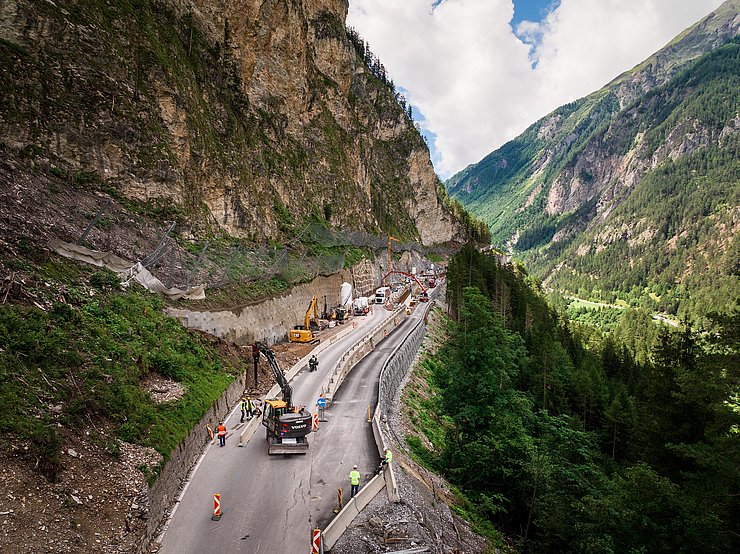 Drohnenfoto Baustelle