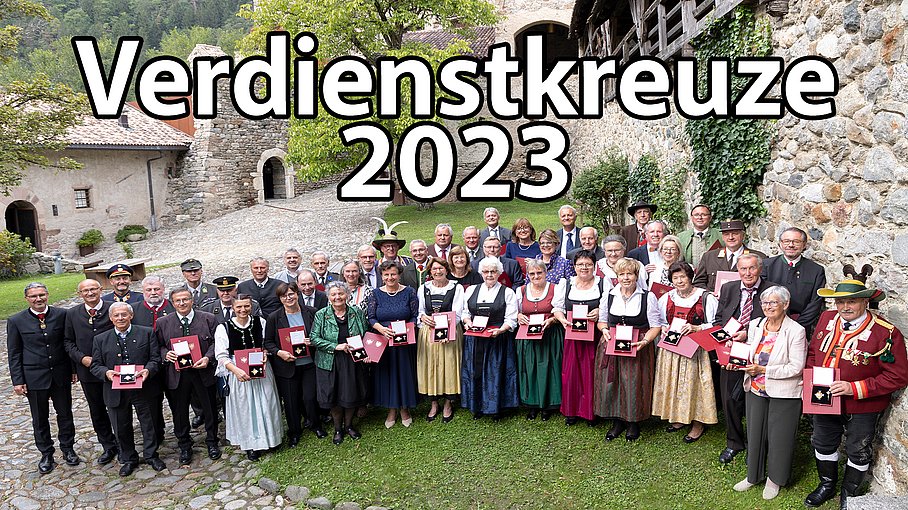 © Land Tirol/Lukas Järvinen Verdienstkreuze