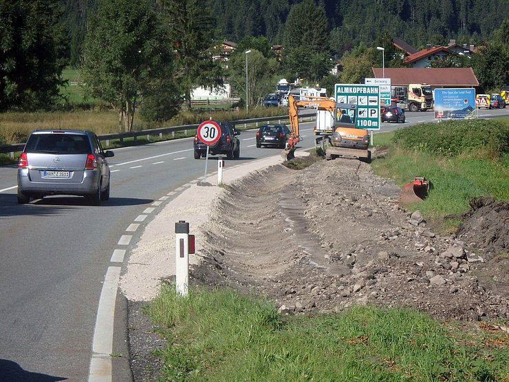 Rekultivierungsarbeiten