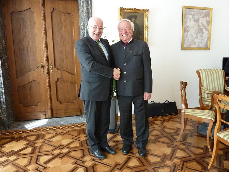 v.l. Erich Wörister, LTP van Staa