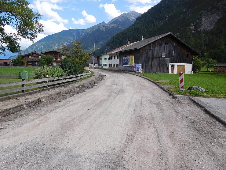 © Land Tirol/Huber Othmar Erdbau Unterbauplanung Baulosanfang