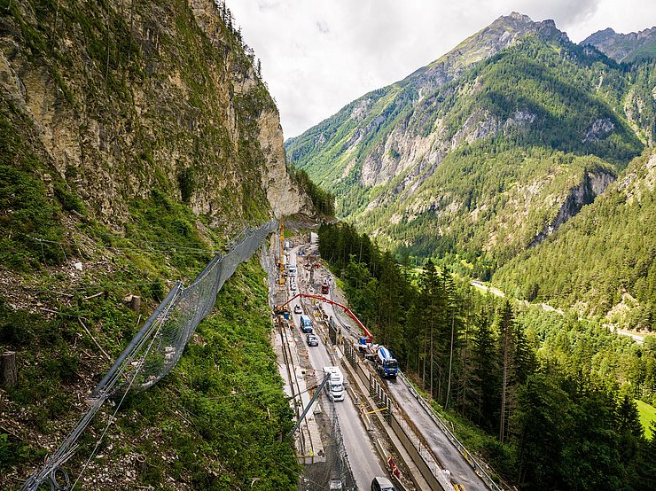 Drohnenfoto Baustelle