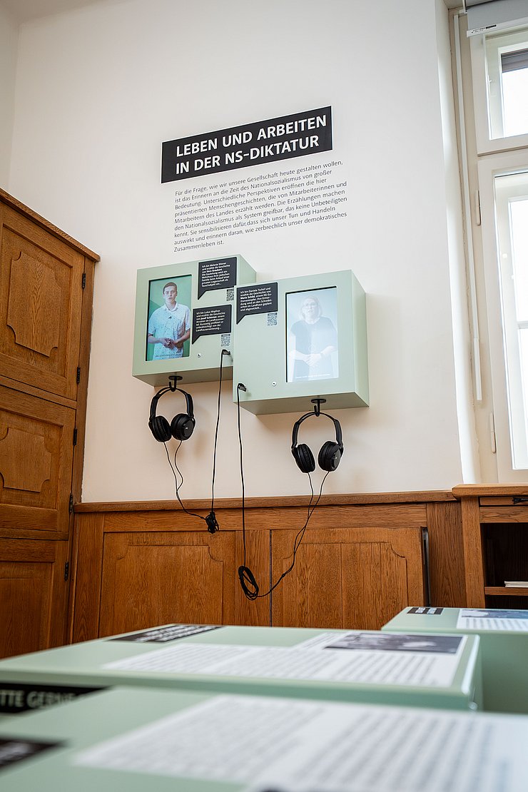 © Land Tirol/Christanell Online gibt es weiterhin einen 360°-Rundgang der Rahmenausstellung „Vom Gauhaus zum Landhaus“.
