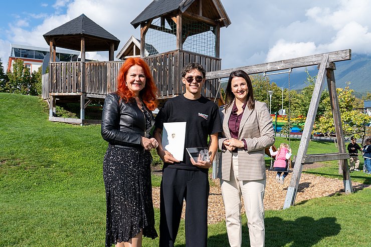 Fabian Bartl aus Telfs wurde im September als Tirols Zivildiener des Jahres 2025 ausgezeichnet.