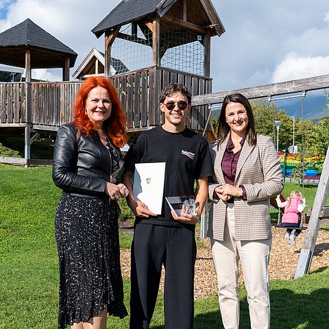 Fabian Bartl aus Telfs wurde im September als Tirols Zivildiener des Jahres 2025 ausgezeichnet.