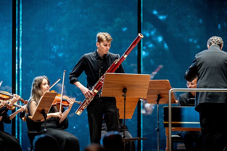 © Land Tirol/Sophie Kary Matthäus Hauer aus Österreich erhielt den ersten Preis in der Kategorie Fagott.