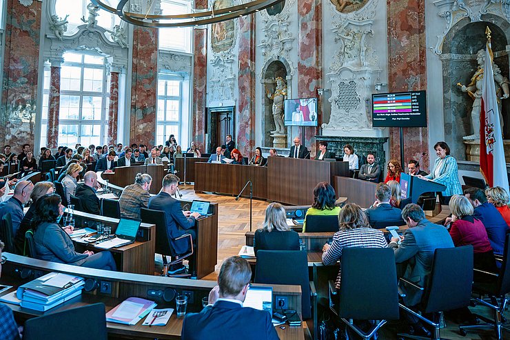 Als Gruppe zur Landtagssitzung - gleich anmelden!