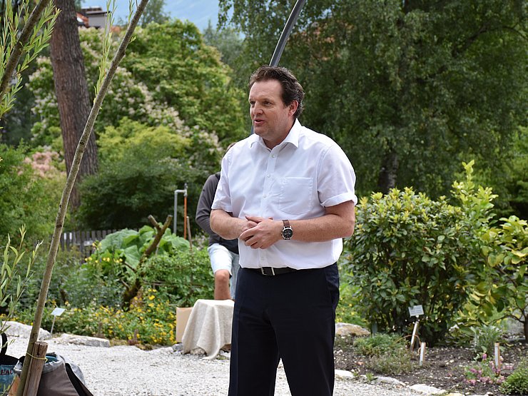 LR Zumtobel im Botanischen Garten