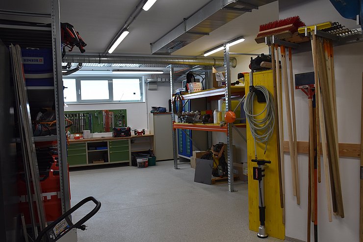 Aufnahme der Werkstatt
