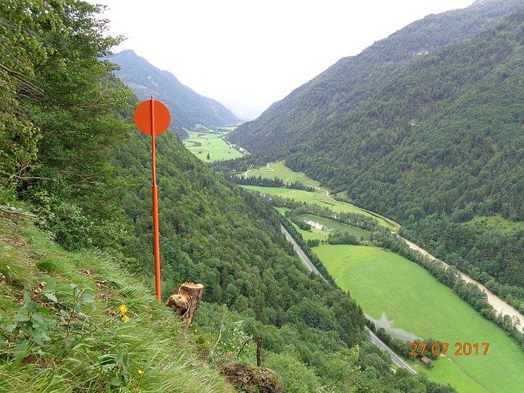 © Land Tirol/Abt. Geoinformation Fertig stabilisiertes Signal