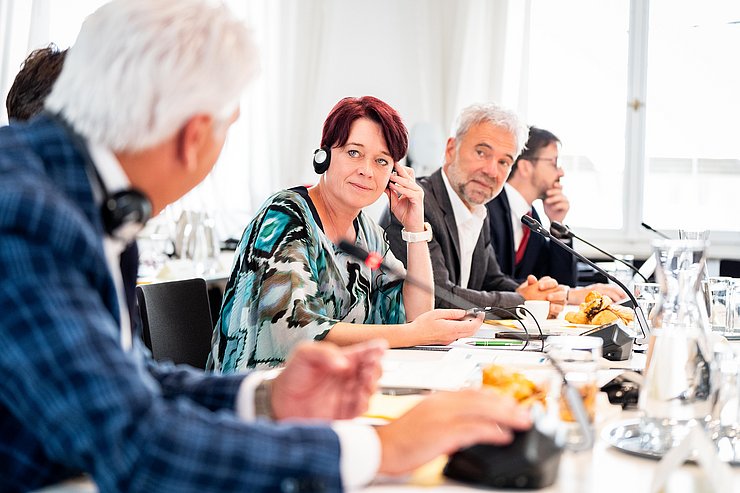 © Tiroler Landtag/Christanell Das Treffen fand im Alten Landhaus statt.