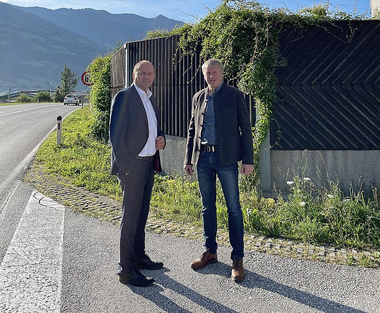 © Gemeinde Schlitters LHStv Geisler und Bgm Wibmer