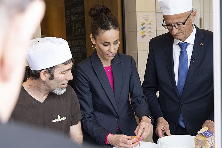 gemeinsames Kuchenbacken