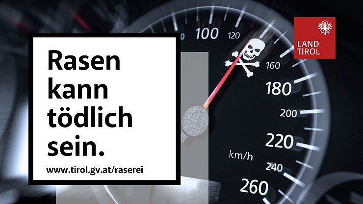 Symbolbild gegen Raserei