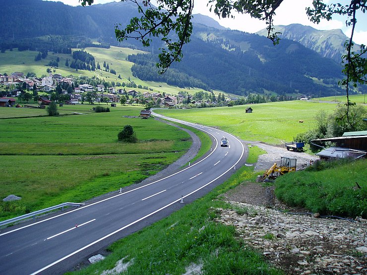 Neue Trassenführung