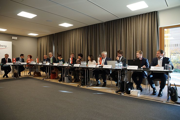 © Vorarlberger Landtag/Bertsch Aktuelle Themen - etwa das Informationsfreiheitspaket - standen auf der Tagesordnung.