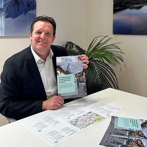 Zumtobel mit Broschüre