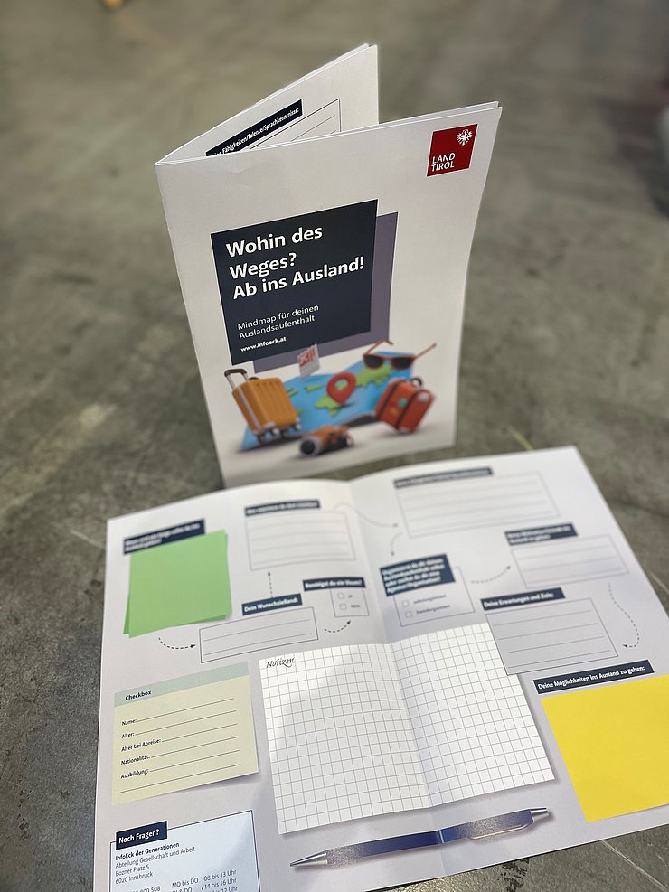 © InfoEck der Generationen Im Rahmen des aktuellen Themenschwerpunkts zu Auslandsaufenthalten informiert das InfoEck der Generationen ausführlich über die unterschiedlichen Möglichkeiten, Zeit im Ausland zu verbringen.