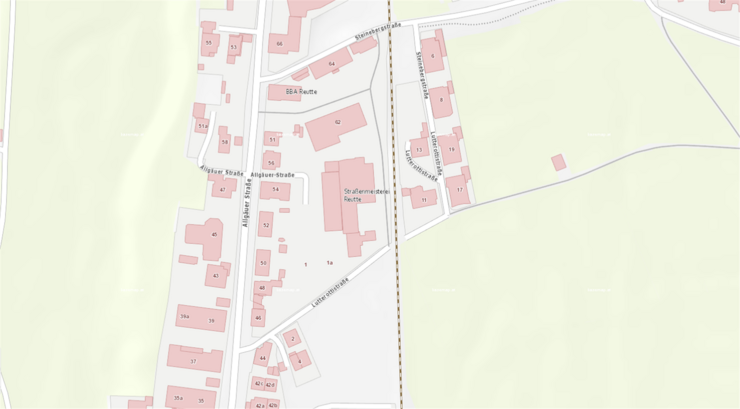 © Land Tirol/Feistenauer Anfahrtsplan Straßenmeisterei Reutte