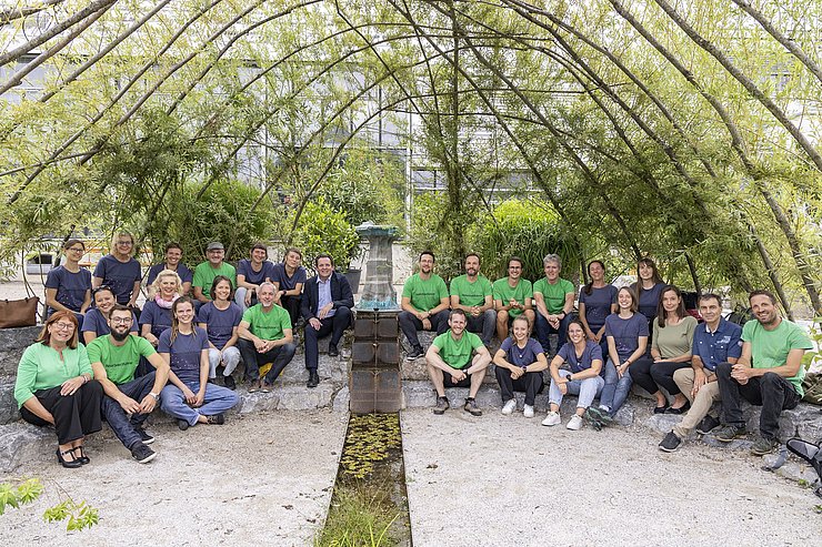 © Land Tirol/Die Fotografen Gruppenbild in Laube