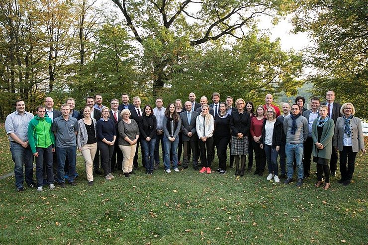 Präsidentin des Rechnungshofes und VertreterInnen der Landesrechnungshöfe 