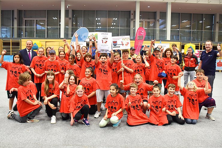 Erster Platz Volksschule Radfeld