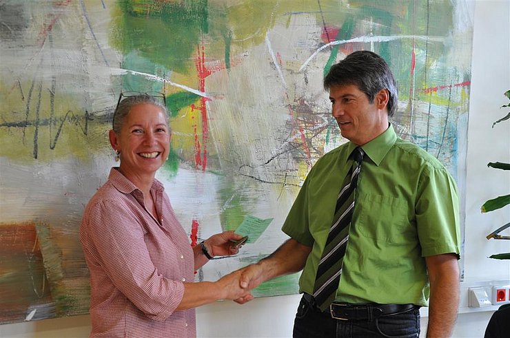 Erste Jagdaufseherin