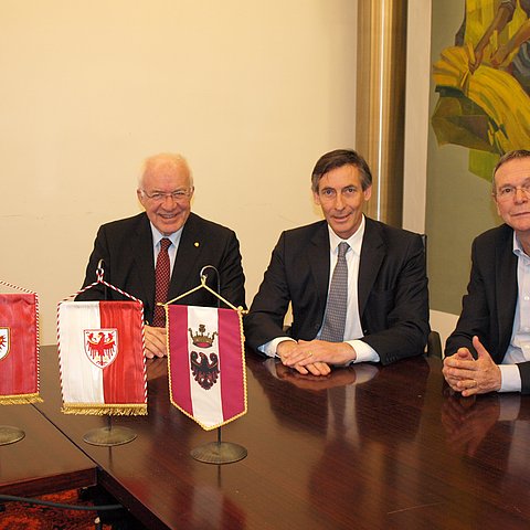 v.l. LTP van Staa, LTP Widmann, LTP Dorigatti