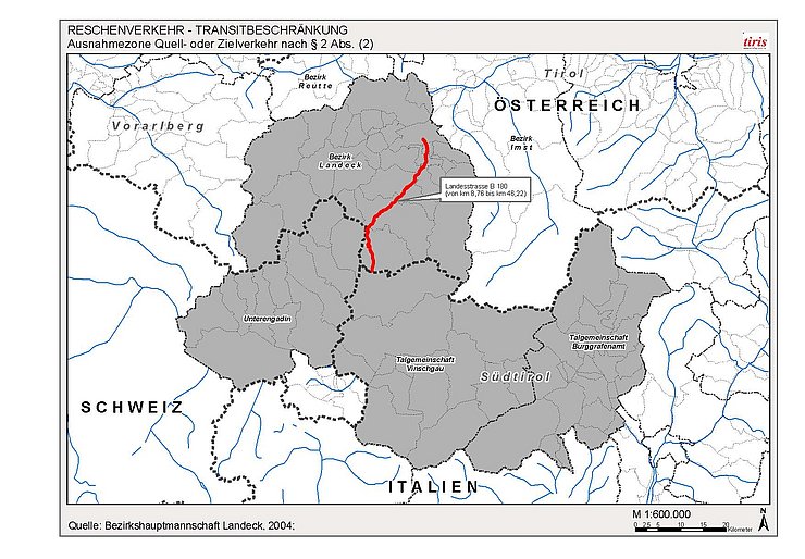 Reschenpass - Transitverkehr