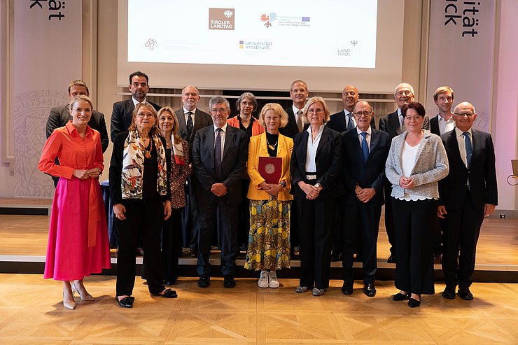 Die Vortragenden der Veranstaltung „Die Rechnungshöfe: ein Vergleich zwischen Österreich und Italien“