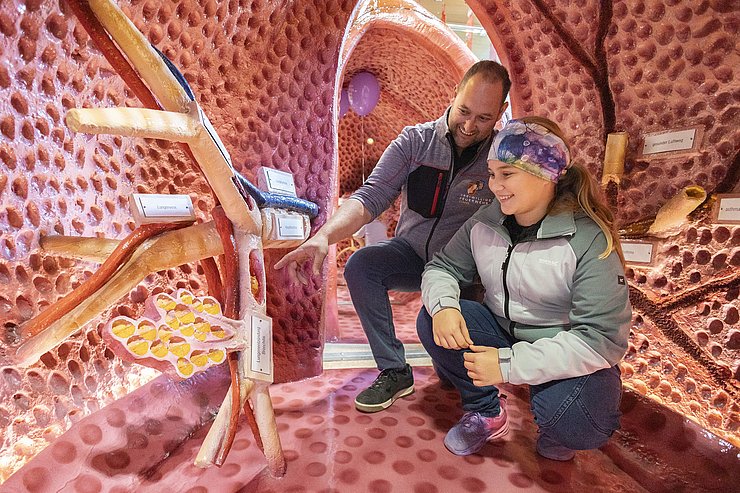 Eine Gesundheits-Begehung der besonderen Art erwartete die BesucherInnen im Landhaus.