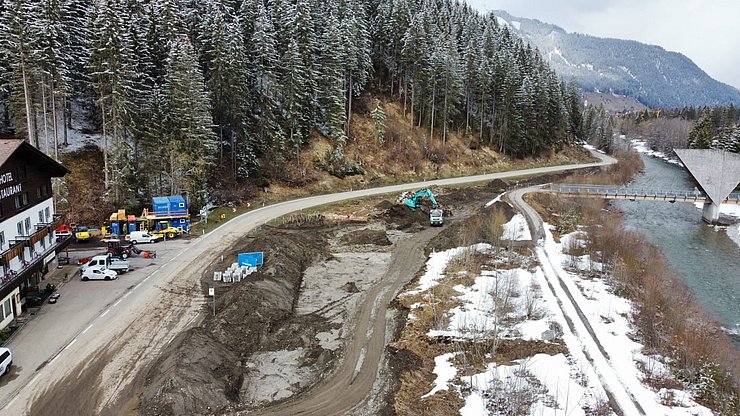 © Land Tirol/Hanny Beginn Abtragsarbeiten